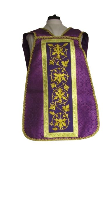 Ornat rzymski Chrystus w koronie cierniowej (14) - zdjęcie 2 - Ornat rzymski Chrystus w koronie cierniowej (14)