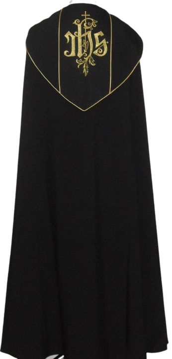 Kapa haftowana - IHS kolory liturgiczne (2) - zdjęcie 4 - Kapa haftowana - IHS kolory liturgiczne (2)