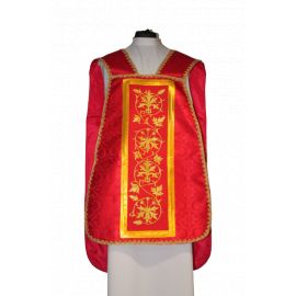 Ornat rzymski haftowany Święty Antoni - zdjęcie 2 - Ornat rzymski haftowany Święty Antoni