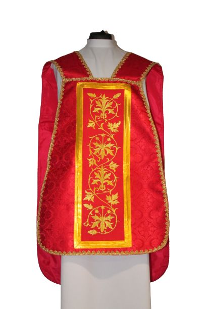 Ornat rzymski haftowany Święty Antoni - zdjęcie 2 - Ornat rzymski haftowany Święty Antoni