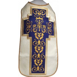 Ornat rzymski haftowany motyw Maryjny - ORNATY - Nowość