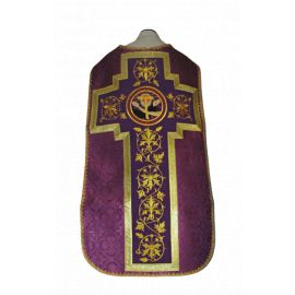 Ornat rzymski haftowany Symbol Franciszkański - Ornaty rzymskie - Nowość