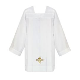 Komża kapłańska - haft złoty ryby (2) - KOMŻE I ALBY  KAPŁAŃSKIE - Nowość