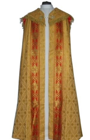 Kapa liturgiczna rozeta miodowa - KAPY LITURGICZNE