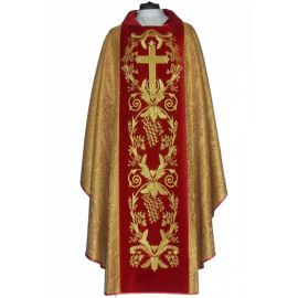 Ornat rozeta - szeroki haftowany pas (13) - Ornaty złote/srebrne - Nowość