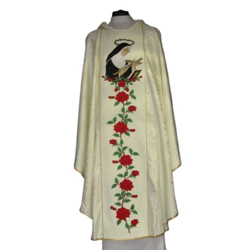 Ornat haftowany - Święta Rita