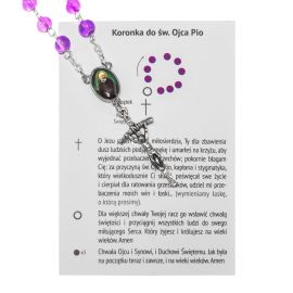 Koronka do św. Ojca Pio + różaniec - zdjęcie 2 - Koronka do św. Ojca Pio + różaniec