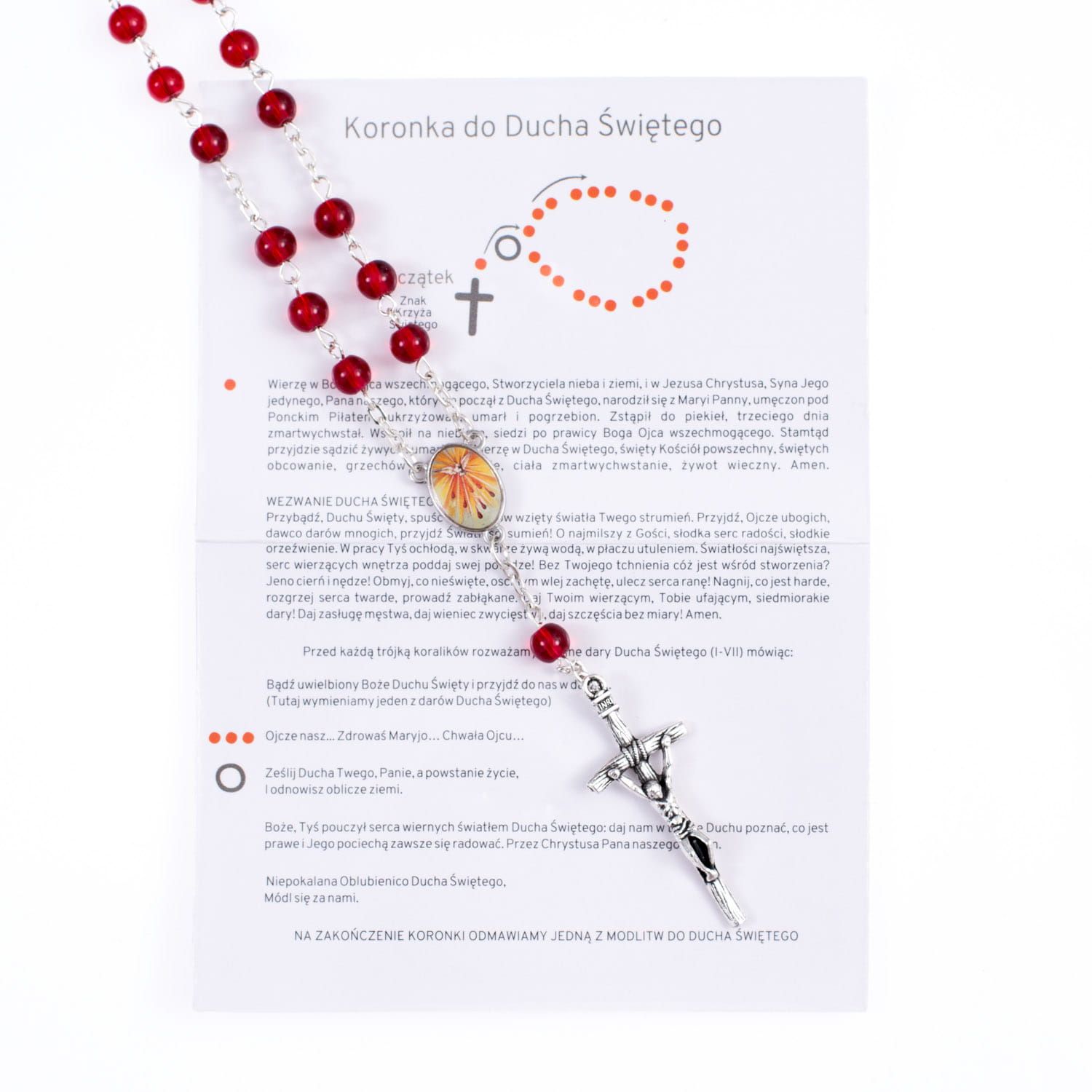 Koronka do Ducha Świętego + różaniec - zdjęcie 2 - Koronka do Ducha Świętego + różaniec