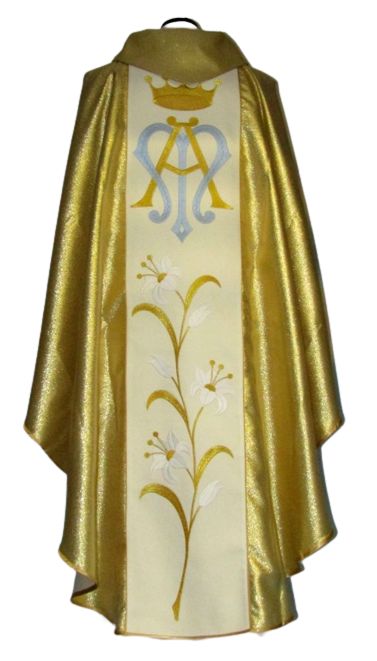 Ornat haftowany - Święta Anna - zdjęcie 3 - Ornat haftowany - Święta Anna