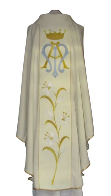 Ornat haftowany - Święta Anna - zdjęcie 4 - Ornat haftowany - Święta Anna