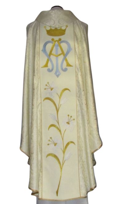 Ornat haftowany - Święta Anna - zdjęcie 6 - Ornat haftowany - Święta Anna