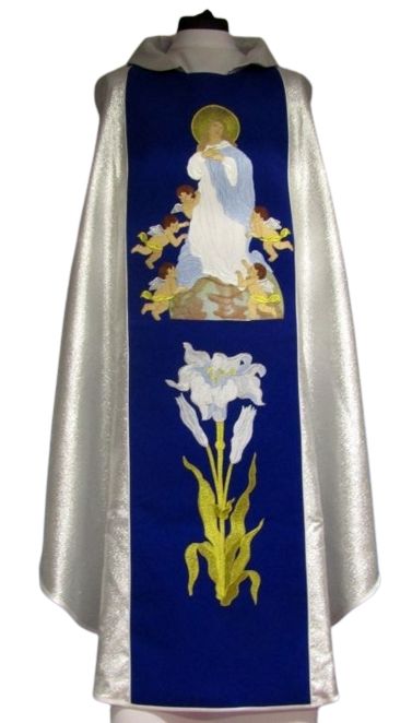 Ornat haftowany - Matka Boża Wniebowzięta