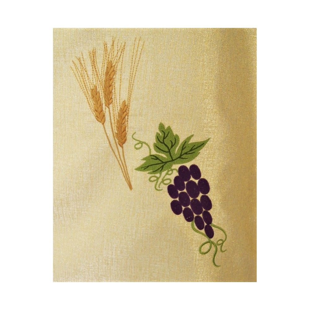 Welon liturgiczny haftowany, złoty brokat (43) - zdjęcie 3 - Welon liturgiczny haftowany, złoty brokat (43)