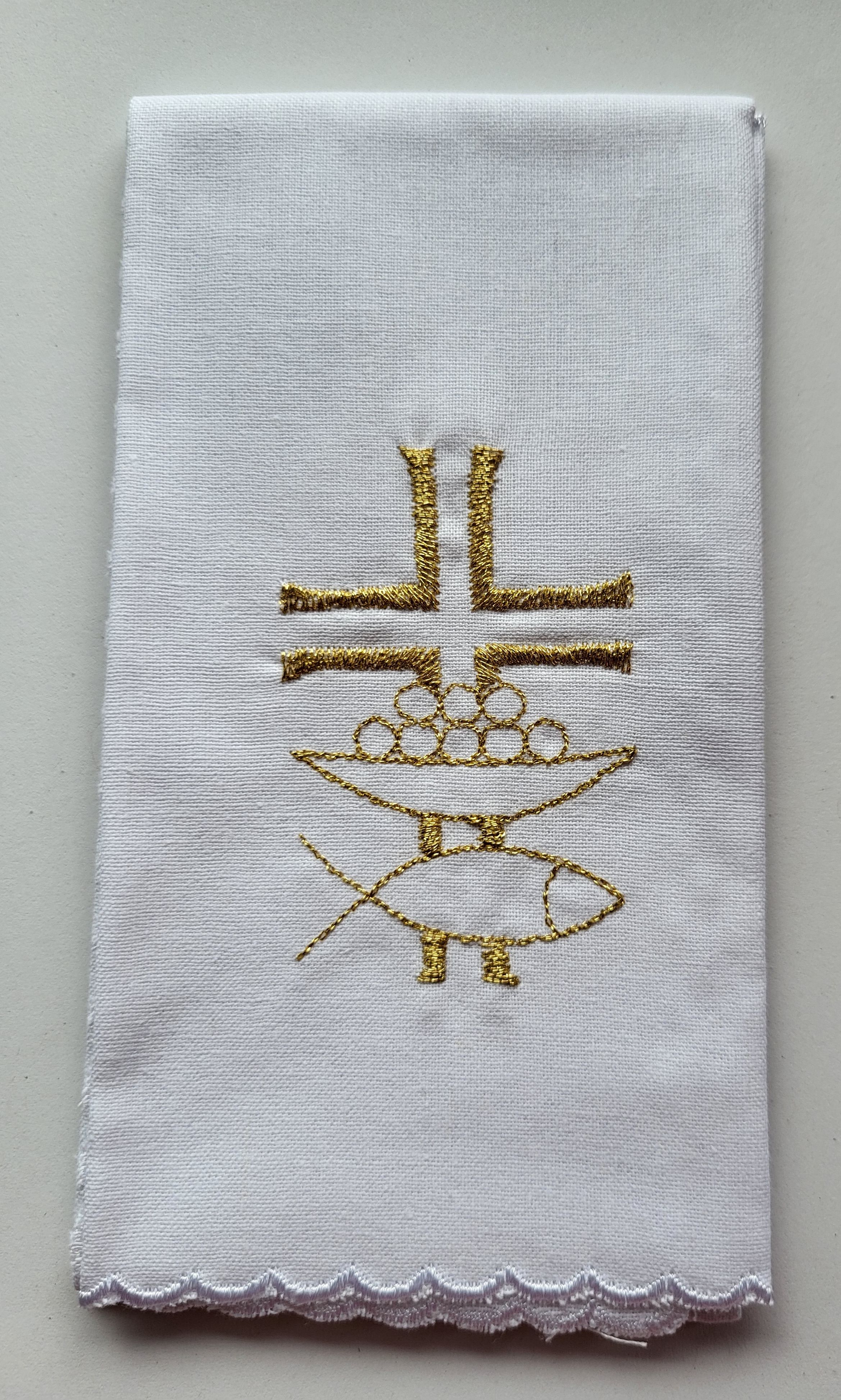 Puryfikaterz haftowany Ryby - 100% bawełny (3)