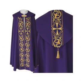 Kapa haftowana gotycka - haftowane pasy (53) - KAPY LITURGICZNE - Nowość