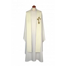 Stuła haftowana do koncelebry - kolory liturgiczne (5) - EUCHARYSTYCZNE - Nowość
