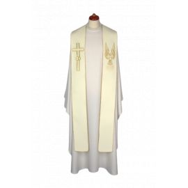 Stuła haftowana ślubna - do udzielania Sakramentu Małżeństwa (18) - EUCHARYSTYCZNE - Nowość