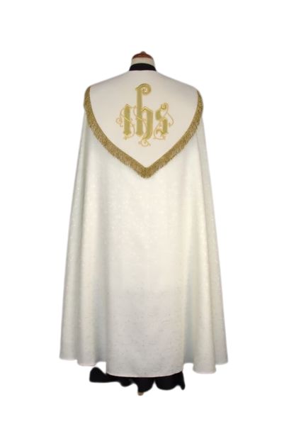 Kapa haftowana adamaszek, pasy aksamit (57) - zdjęcie 2 - Kapa haftowana adamaszek, pasy aksamit (57)