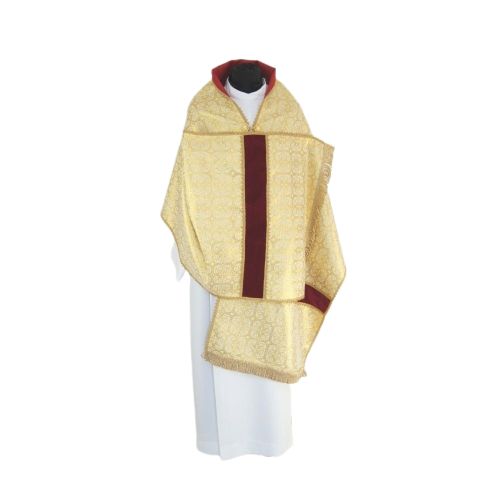 Welon Liturgiczny z podszewką i frędzlami (37) - zdjęcie 3 - Welon Liturgiczny z podszewką i frędzlami (37)