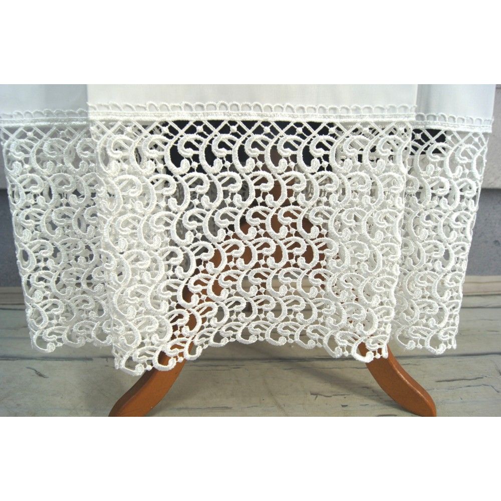 Alba kapłańska tradycyjna z zakładkami + gipiura (10) - zdjęcie 2 - Alba kapłańska tradycyjna z zakładkami + gipiura (10)