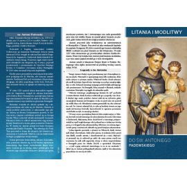 Litania i Modlitwy do Św. Antoniego
