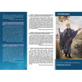 Folder nowenna i litania do Św. Andrzeja Boboli