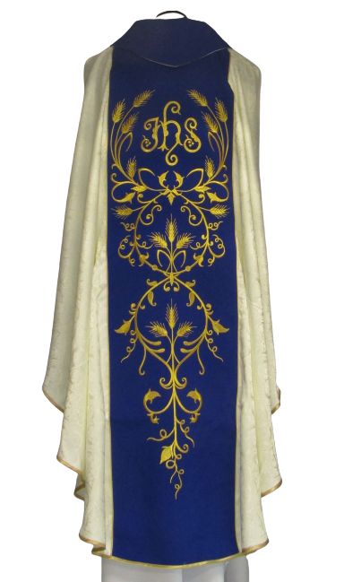 Ornat haftowany Matka Boża Pompejańska - zdjęcie 2 - Ornat haftowany Matka Boża Pompejańska