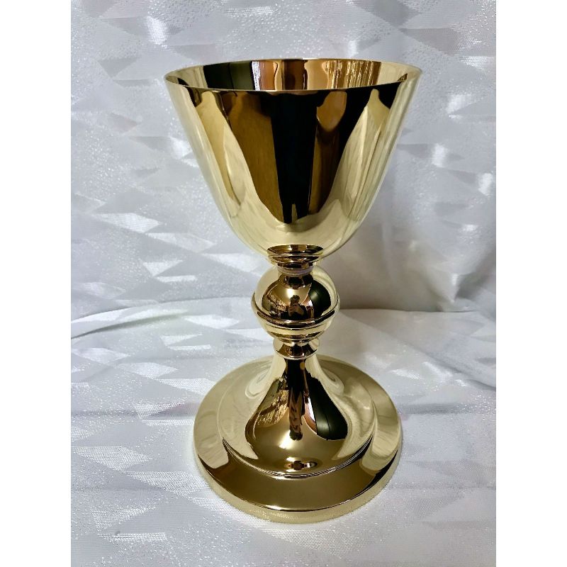 Kielich mszalny, nodus w kształcie kuli - 20 cm (1D) - Kielich mszalny, nodus w kształcie kuli - 20 cm (1D)