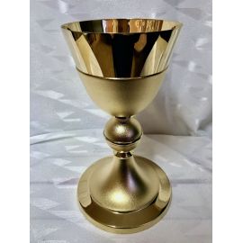 Kielich mszalny matowy, nodus w kształcie kuli - 20 cm (2D)