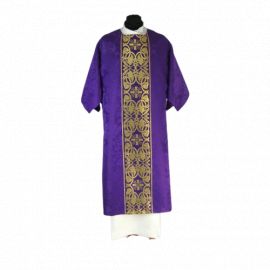 Dalmatyka rzymska - tkanina żakard (48) - DALMATYKI - Nowość