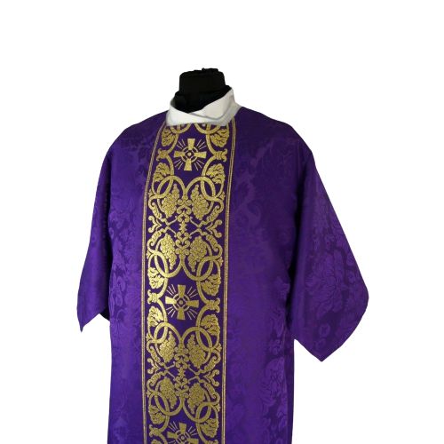 Dalmatyka rzymska - tkanina żakard (48) - zdjęcie 2 - Dalmatyka rzymska - tkanina żakard (48)