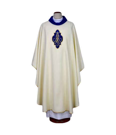 Ornat maryjny haftowany (25)