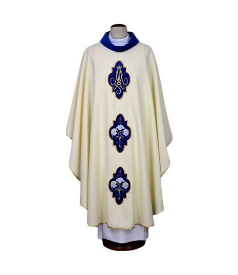 Ornat maryjny haftowany (26)