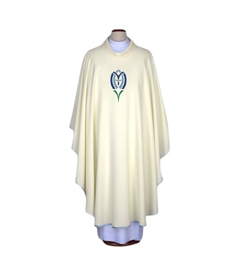 Ornat maryjny haftowany (28)