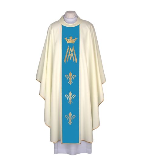 Ornat maryjny haftowany (31)