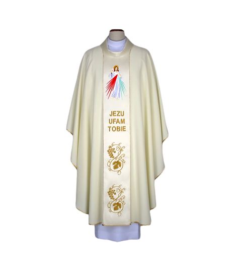 Ornat haftowany z wizerunkiem Pana Jezusa Miłosiernego (84)