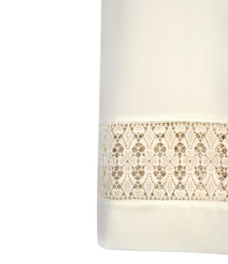 Alba kapłańska ecru z bawełnianą wstawką (29) - zdjęcie 2 - Alba kapłańska ecru z bawełnianą wstawką (29)