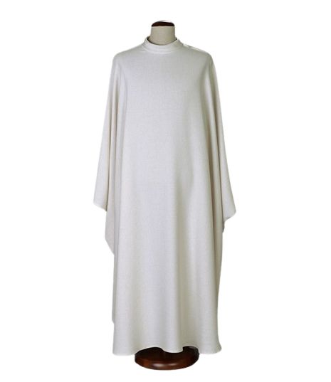 Alba kapłańska z domieszką lnu - Alboornat (37)