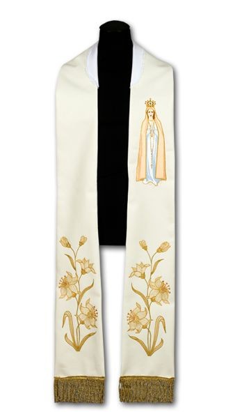 Stuła kapłańska MB Fatimska (208)