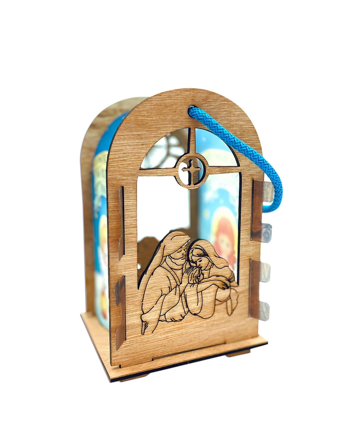 Lampion adwentowy, RORATY - światełko led - zdjęcie 2 - Lampion adwentowy, RORATY - światełko led