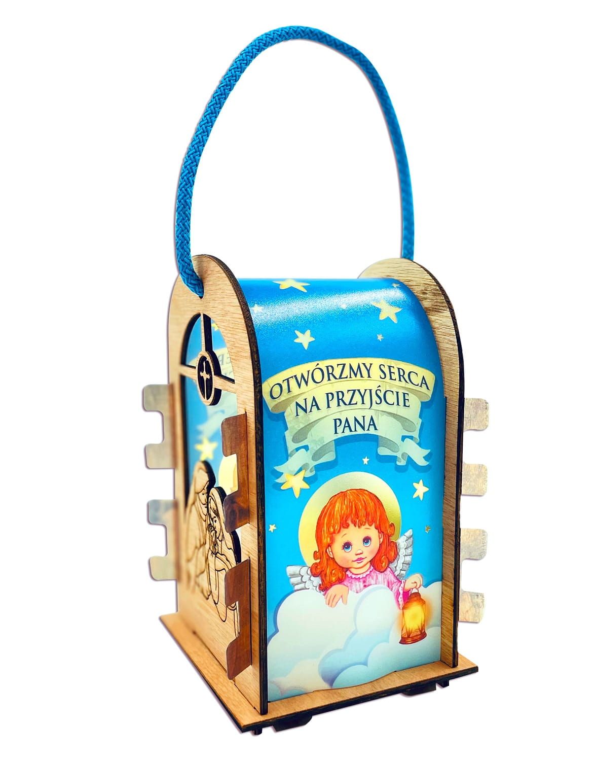 Lampion adwentowy, RORATY - światełko led - zdjęcie 3 - Lampion adwentowy, RORATY - światełko led