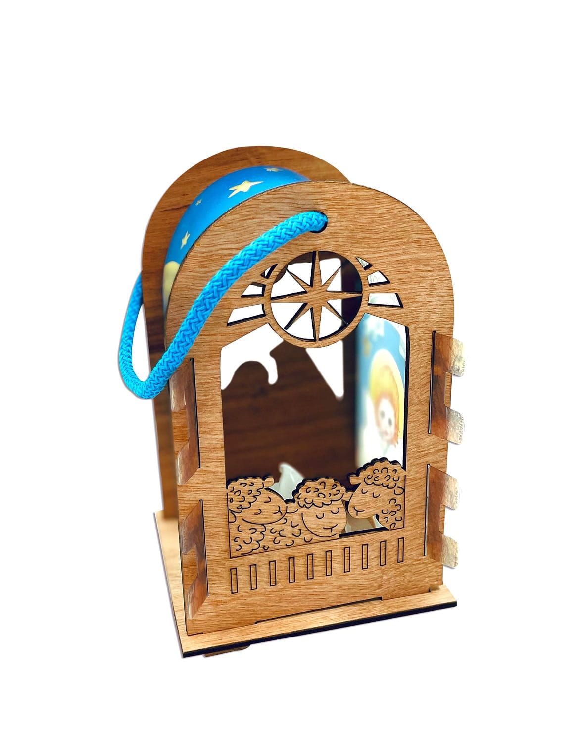 Lampion adwentowy, RORATY - światełko led - zdjęcie 5 - Lampion adwentowy, RORATY - światełko led