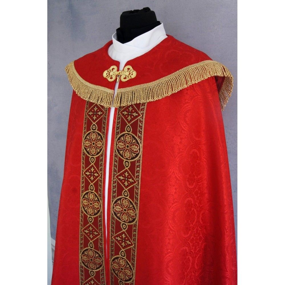 Kapa haftowana Alfa Omega, kolory liturgiczne (17) - zdjęcie 6 - Kapa haftowana Alfa Omega, kolory liturgiczne (17)