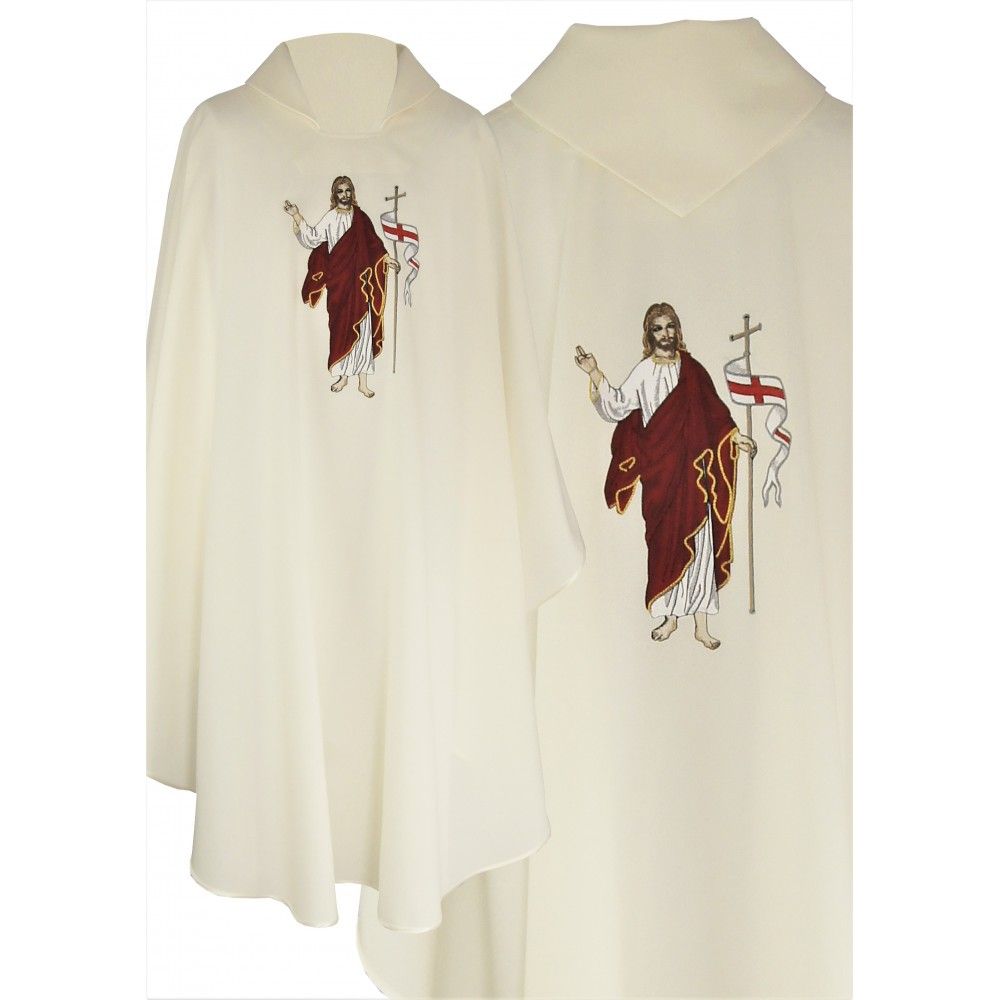 Ornat haftowany z wizerunkiem Jezusa Chrystusa (2)