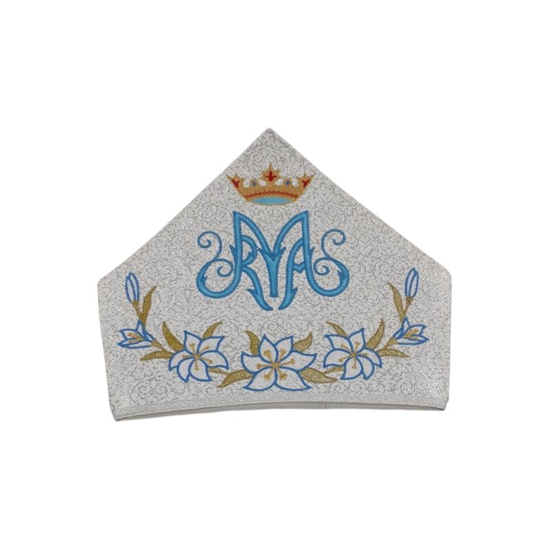 Mitra haftowana Maryjna (1) - Mitra haftowana Maryjna (1)