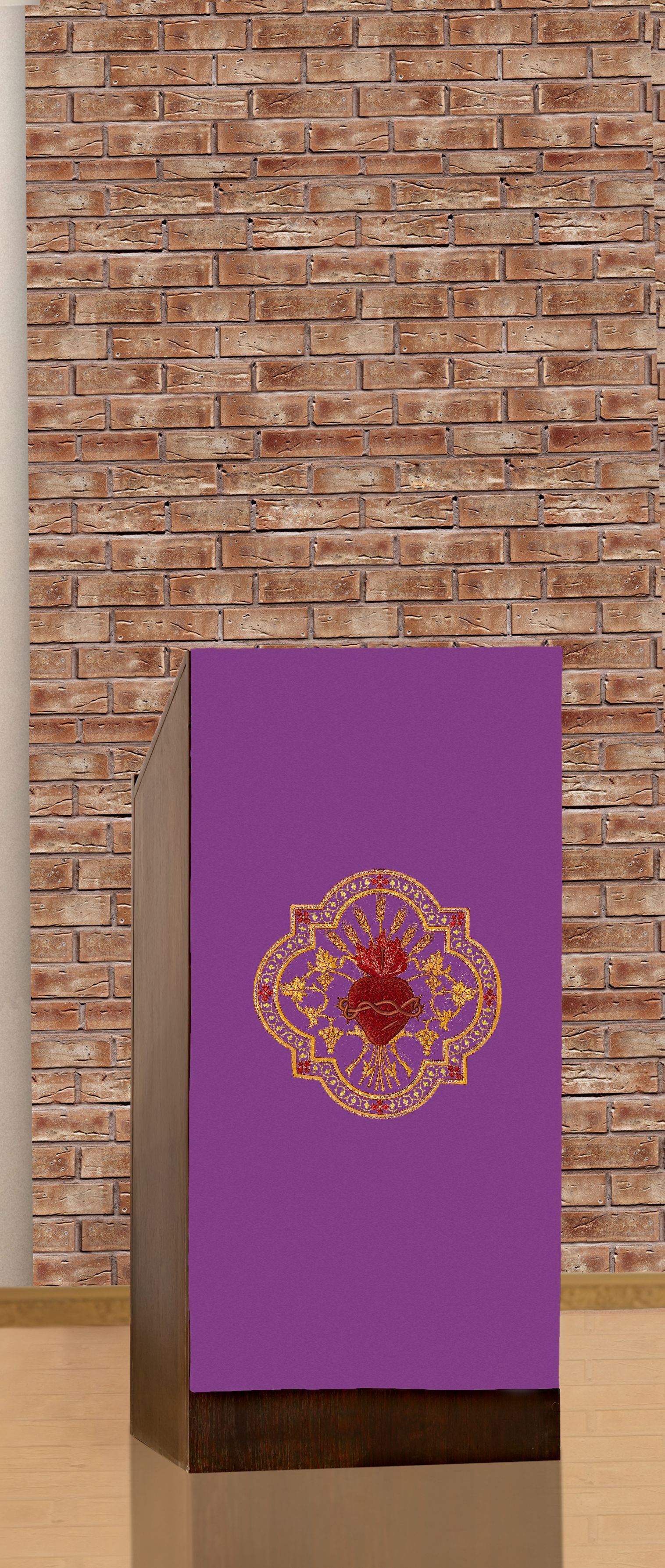 Lektorium/welon na ambonę (H5) - zdjęcie 3 - Lektorium haftowane (5)