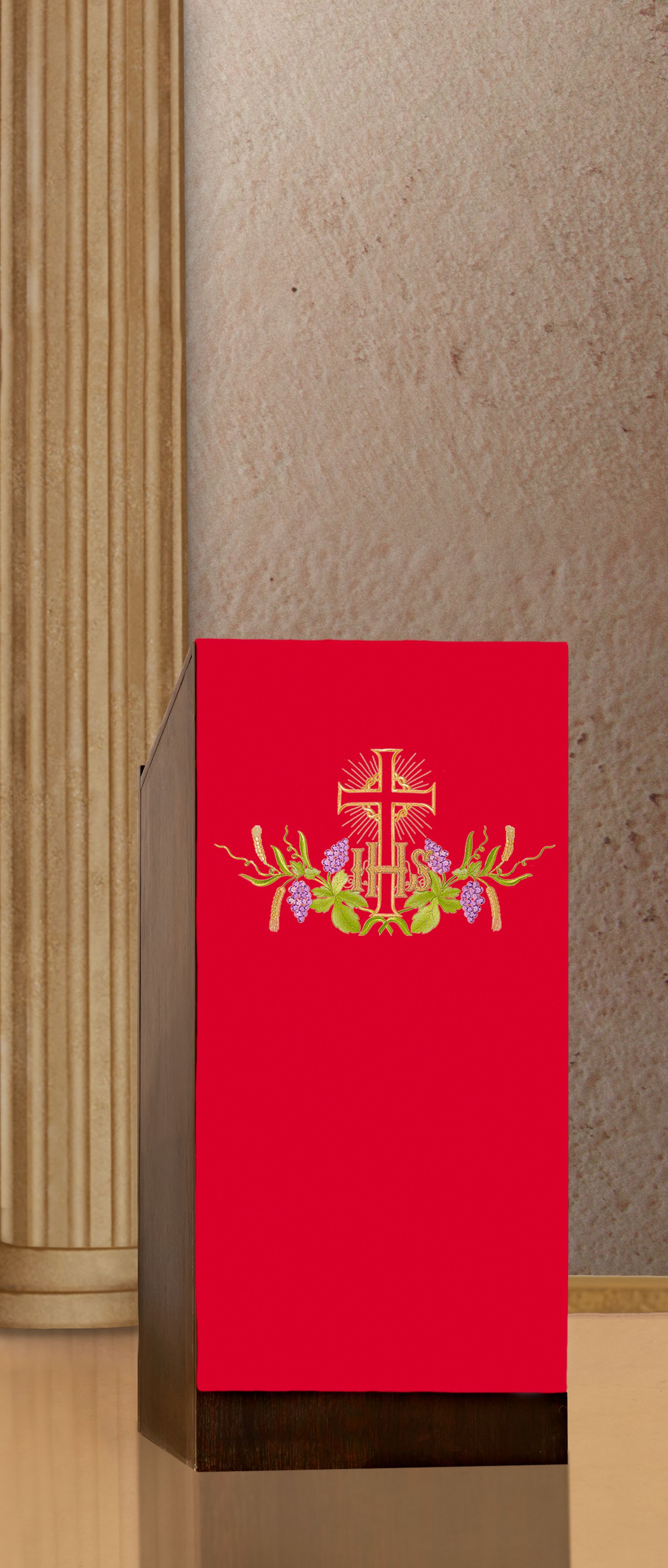 Lektorium z haftem IHS (H23) - zdjęcie 4 - Lektorium z haftem IHS (H23)