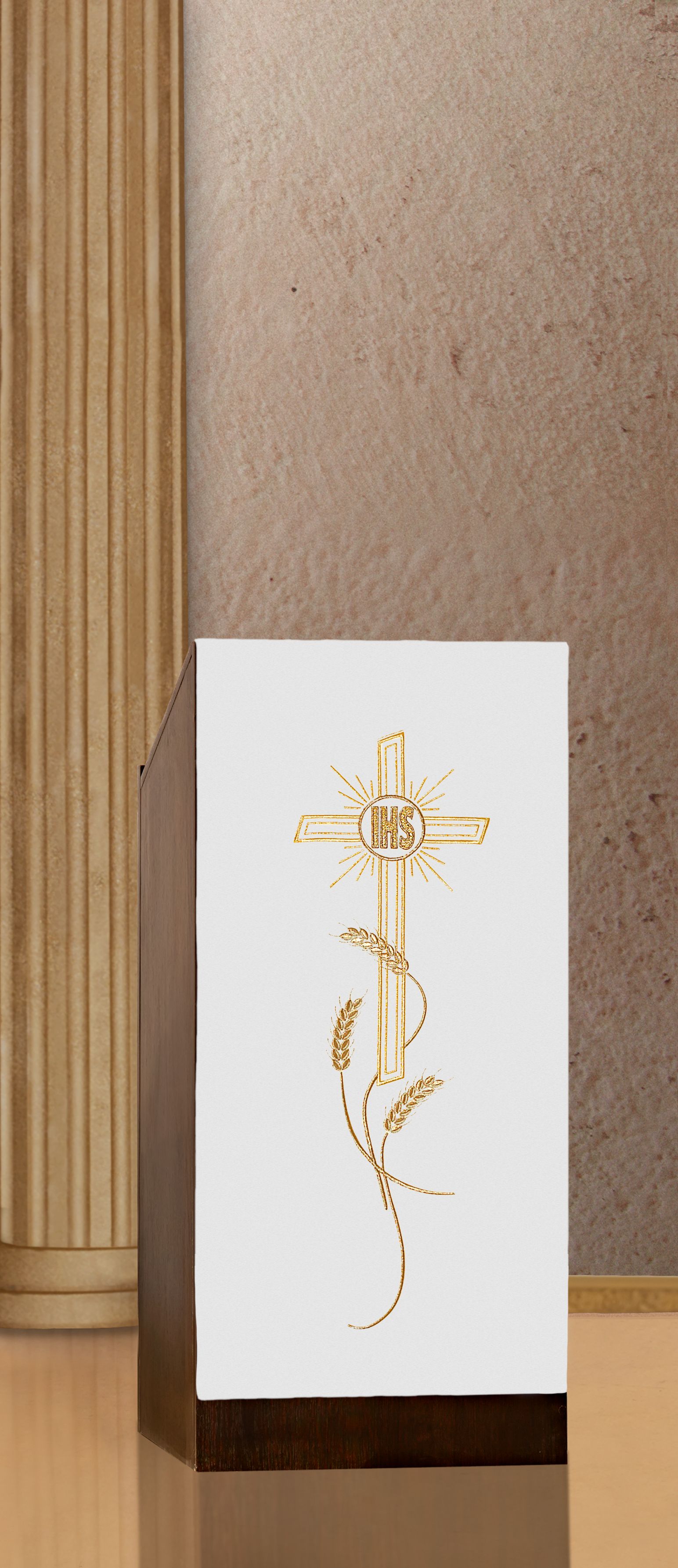 Lektorium/welon na ambonę (H2) - zdjęcie 2 - Lektorium haftowane (2)