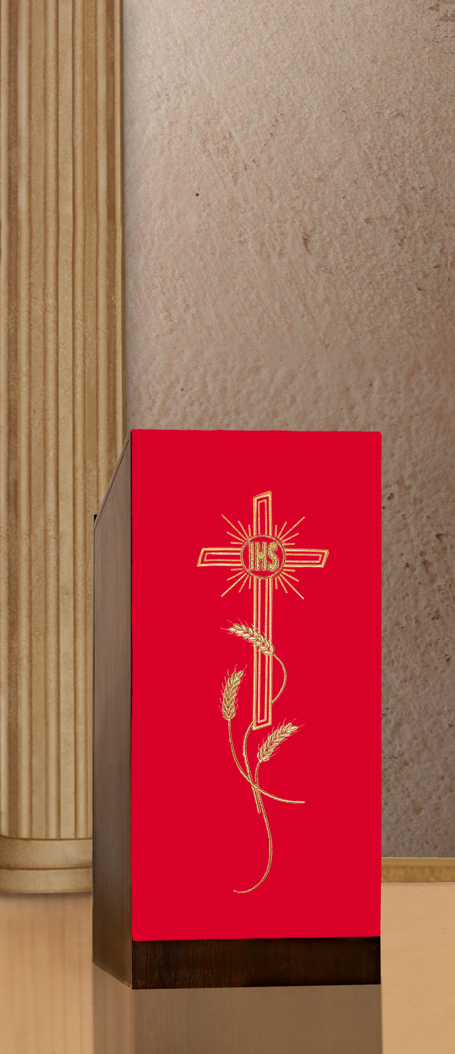 Lektorium/welon na ambonę (H2) - zdjęcie 4 - Lektorium haftowane (2)