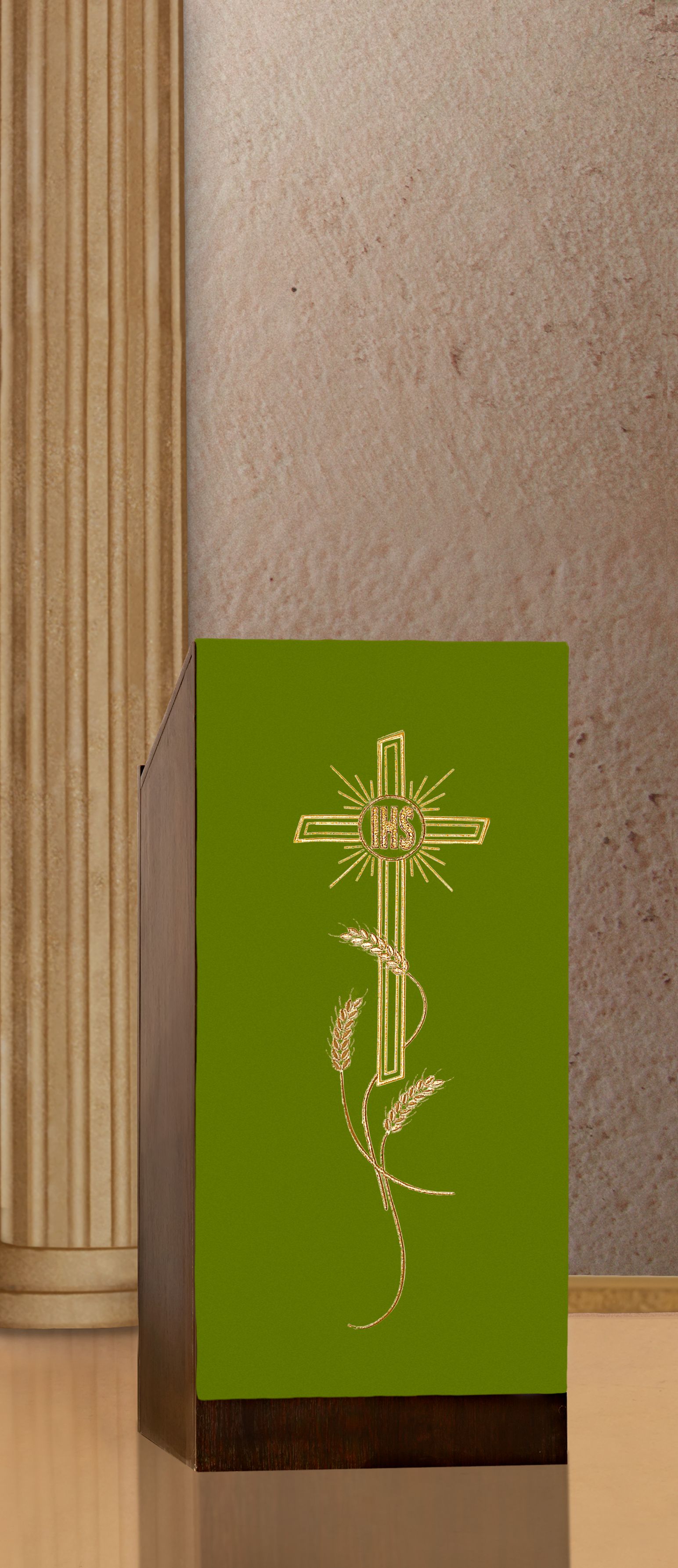 Lektorium/welon na ambonę (H2) - zdjęcie 5 - Lektorium haftowane (2)